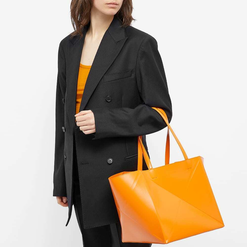Nanushka Women's The Origami Tote Bag in Orange Nanushka