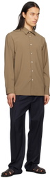 The Row Brown Julio Shirt