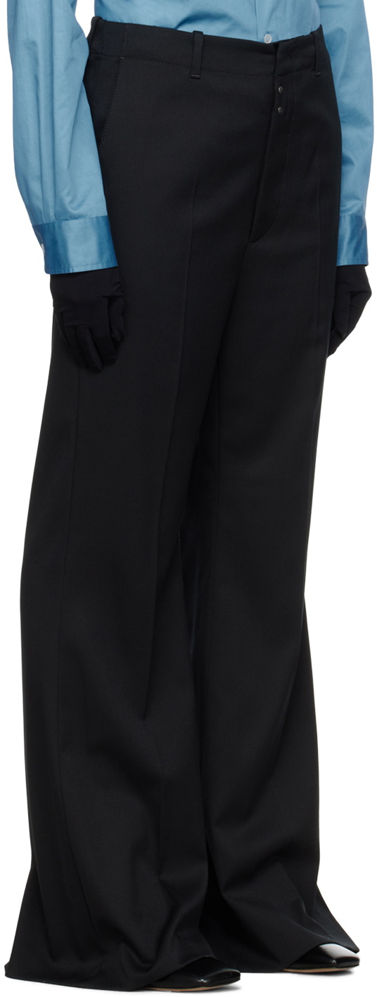 MM6 Maison Margiela Black Four-Pocket Trousers MM6 Maison Margiela