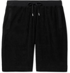 Sunspel - Cotton-Terry Shorts - Black