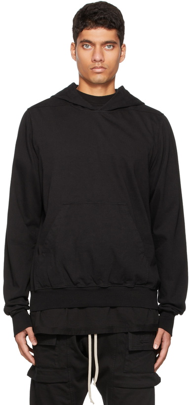 Photo: Rick Owens Drkshdw Black Granbury Hoodie