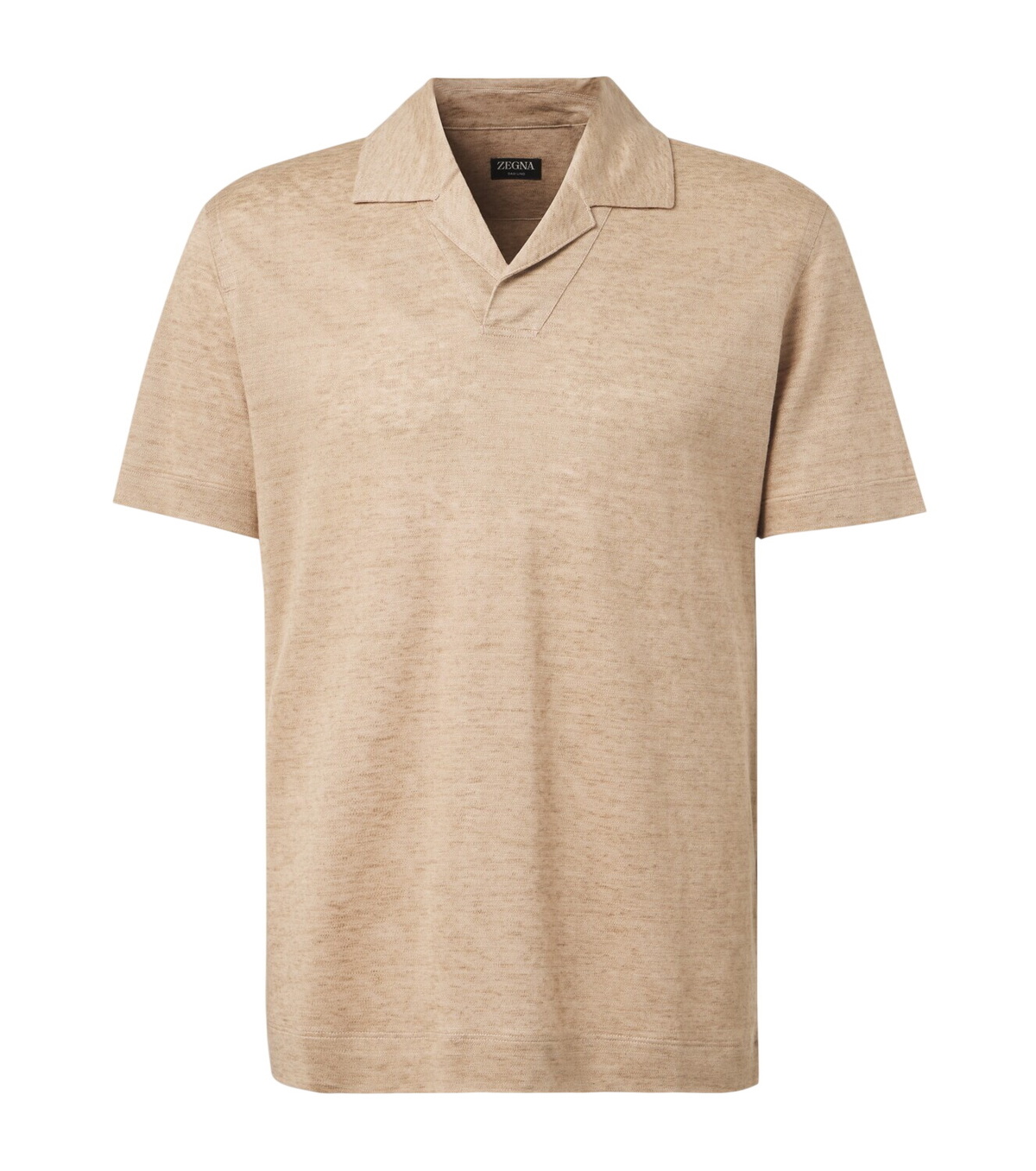 Zegna Logo cotton blend polo shirt Zegna