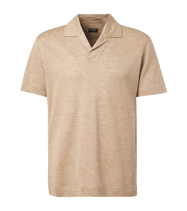 Photo: Zegna Linen polo shirt