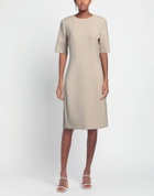 Peserico Womens Midi dress in Beige