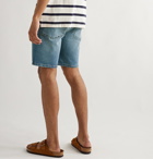 NN07 - Johnny 1838 Slim-Fit Stretch-Denim Shorts - Blue