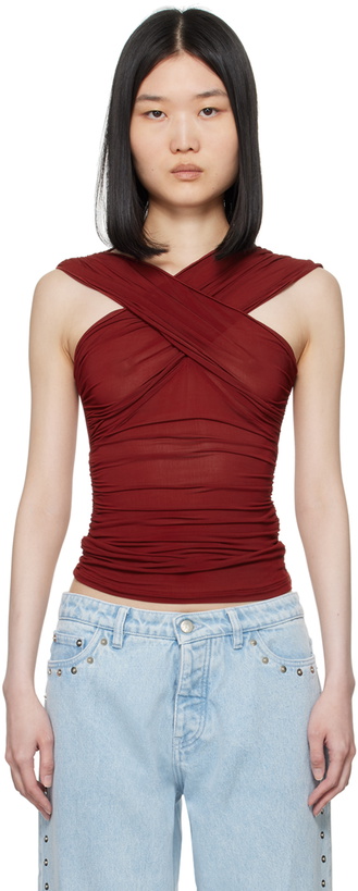 Photo: Paloma Wool Red Mushka Tank Top