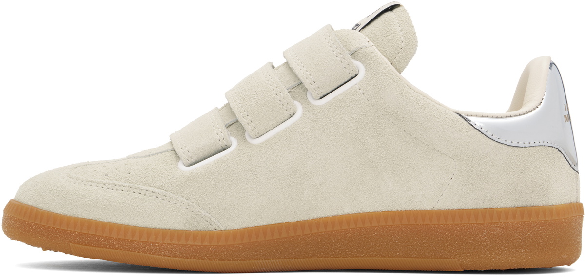 Isabel Marant Gray & Silver Beth Sneakers Isabel Marant