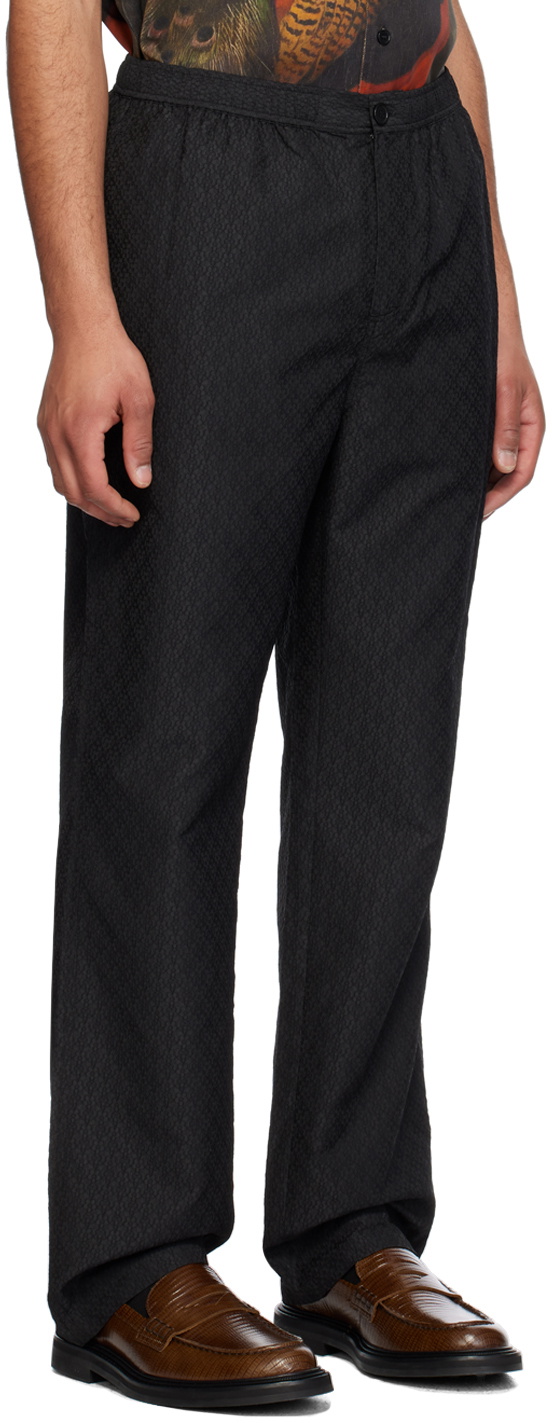Soulland Black Fadi Trousers