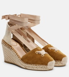 Valentino Garavani Resort suede espadrille wedges