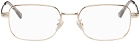 Montblanc Gold Rectangle Glasses