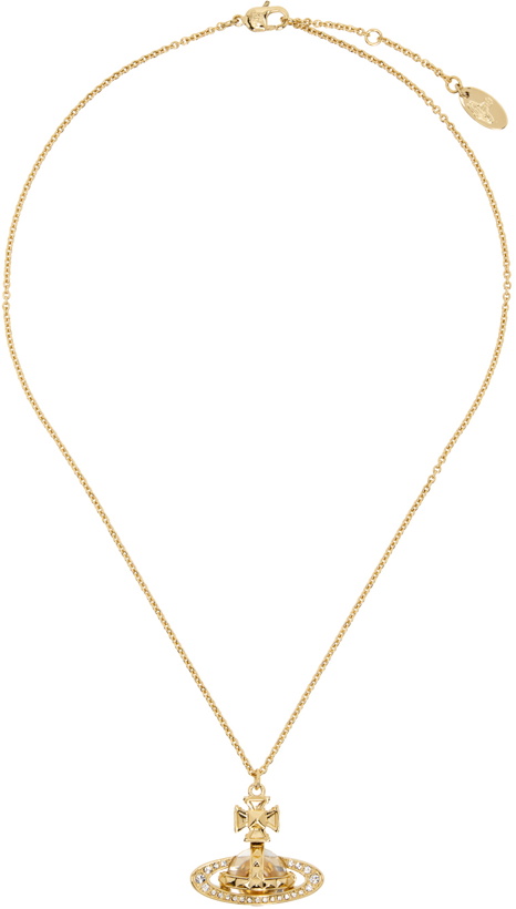 Photo: Vivienne Westwood Gold Pina Bas Relief Pendant Necklace