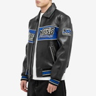 Avirex Men's Spider Leather Jacket in Black