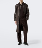 The Row Sitali leather car coat