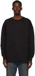 Acne Studios Black Back Logo Sweatshirt