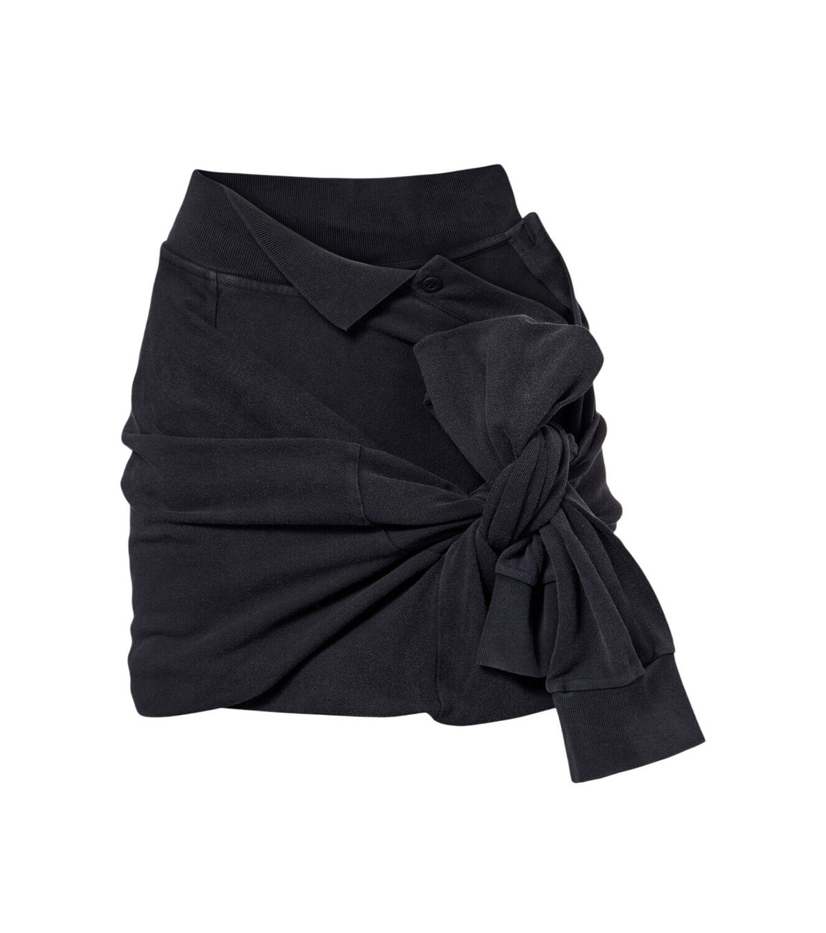 BALENCIAGA Lingerie Wool Tailored Skirt Balenciaga
