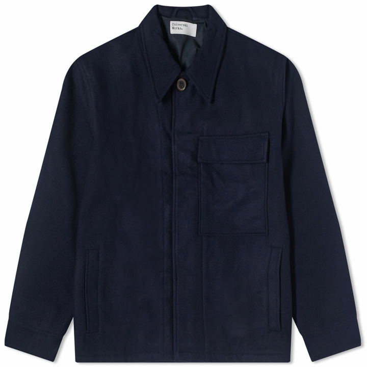 Photo: Universal Works Men's Mowbray Cruiser Jacket in Navy