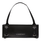 Y/Project Black Mini Accordion Baguette Bag