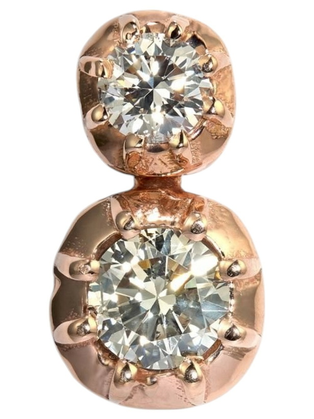 Photo: Jacquie Aiche 14K Rose Gold Sophia Diamond Earring