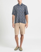 De Petrillo Mens Shirt Mustard