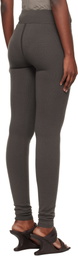 Rick Owens Gray Concordians Runway Leggings