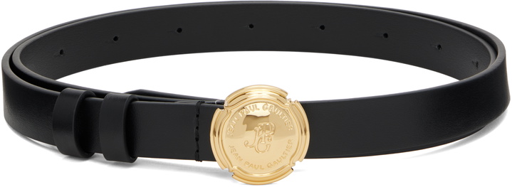 Photo: Jean Paul Gaultier Black Champagne Cork Leather Belt