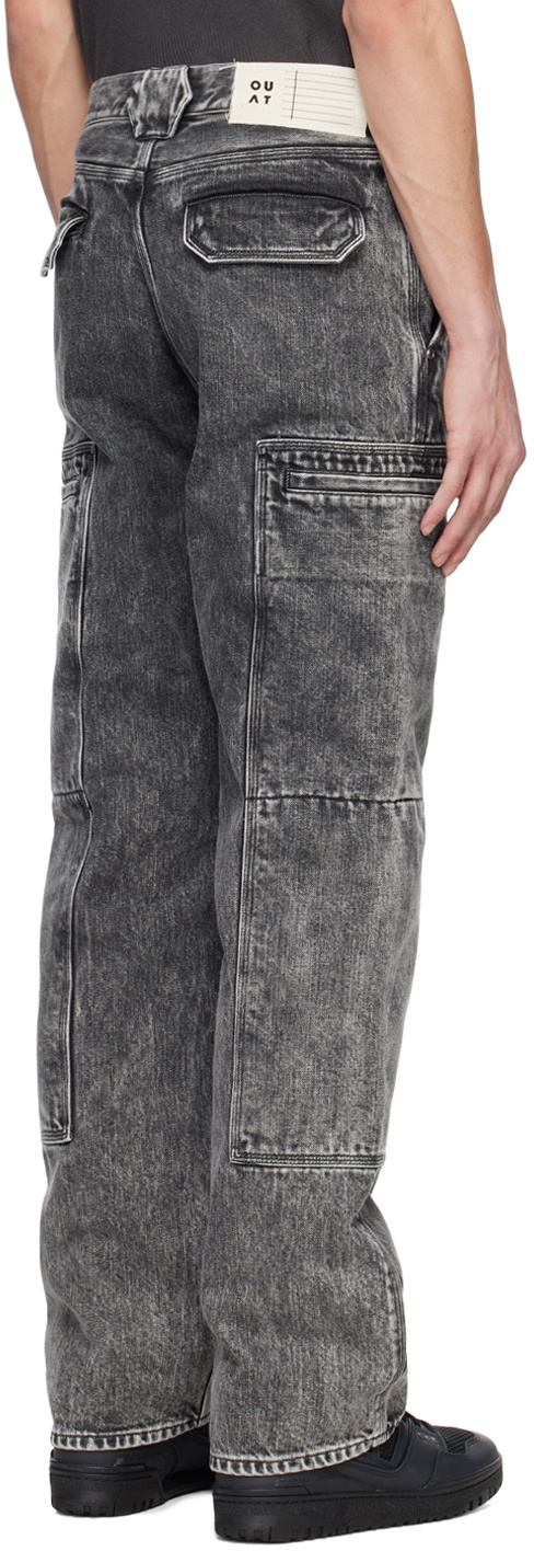 OUAT Black Cargo Jeans