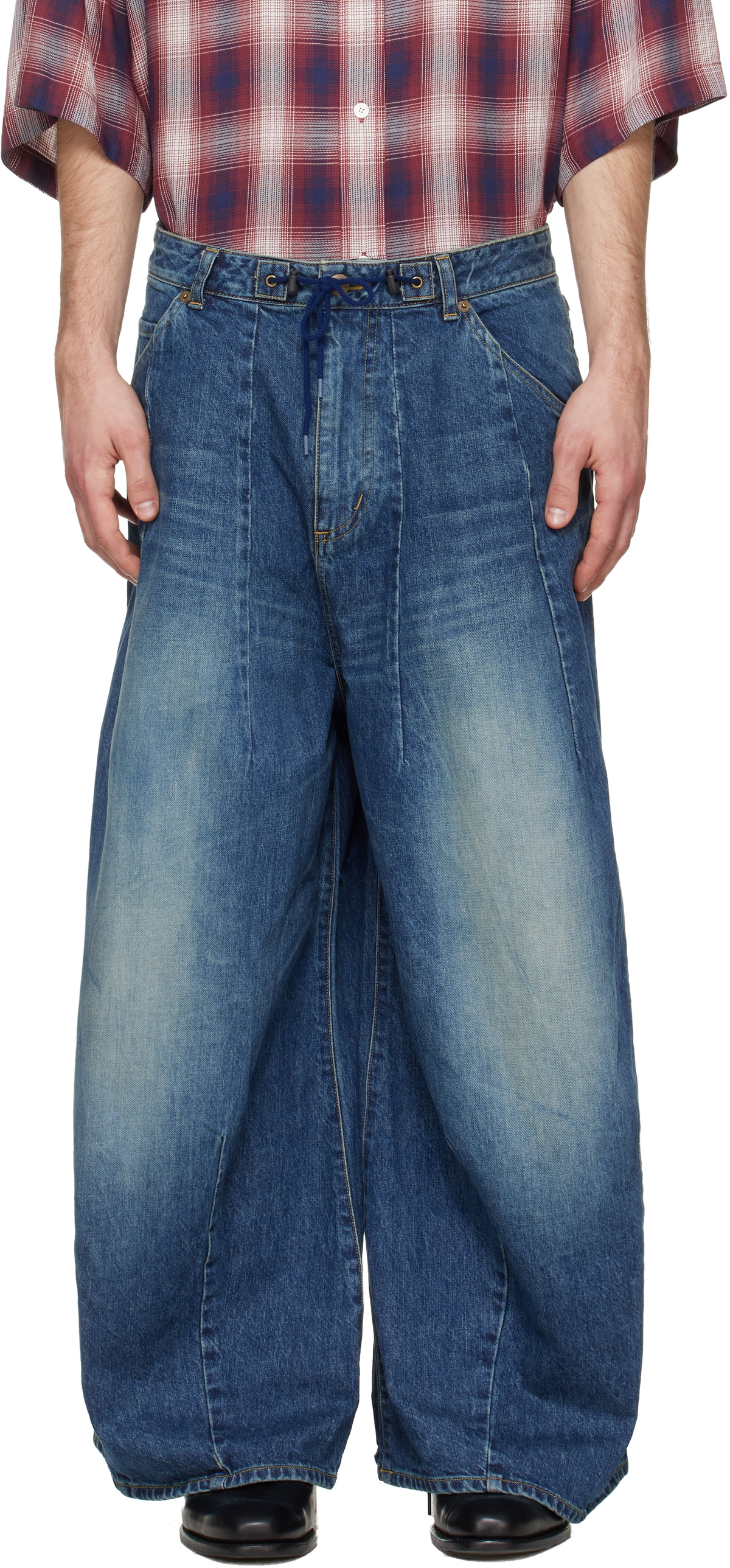 NEEDLES Blue H.D. Buggy Jeans