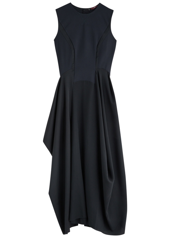 Photo: High In Love With Stretch-jersey Maxi Dress Navy