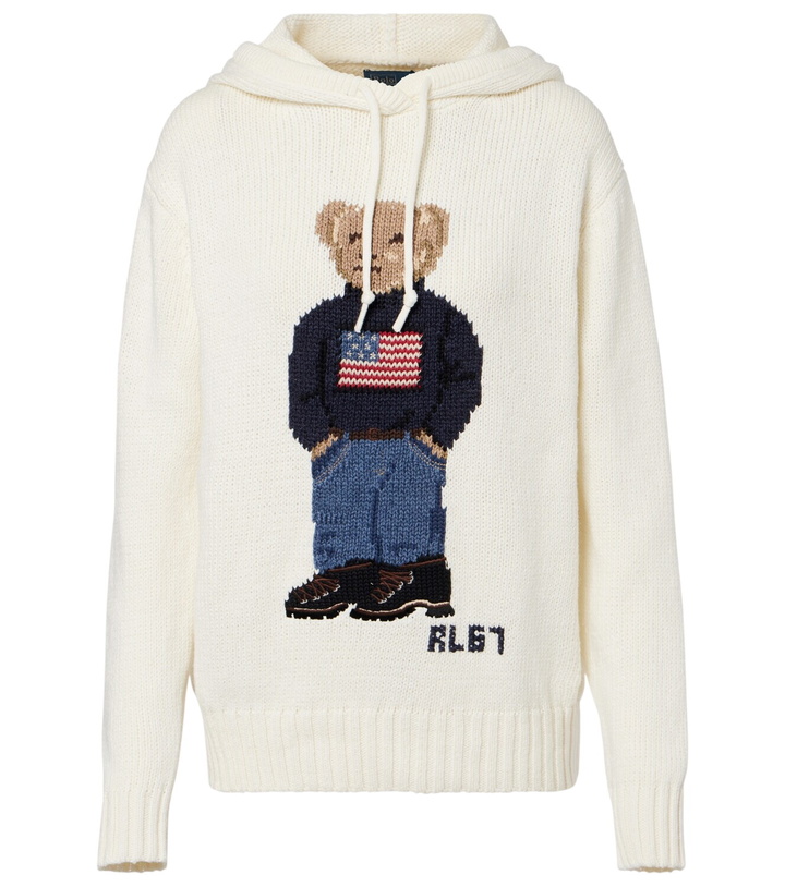 Photo: Polo Ralph Lauren Polo Bear cotton and linen hoodie
