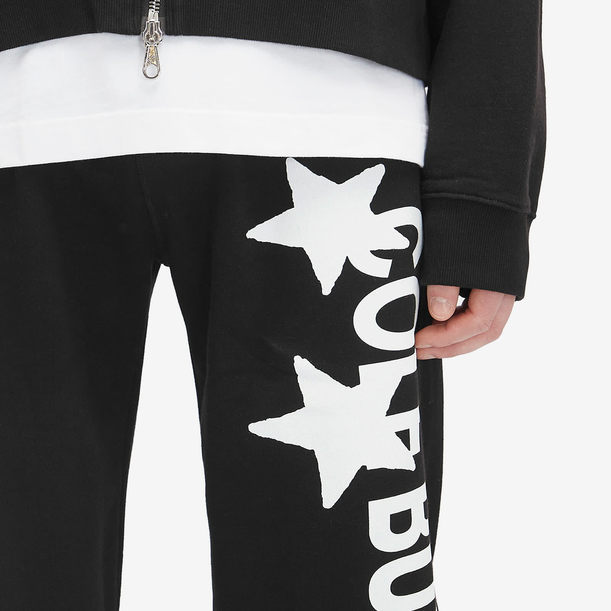 Cole Buxton Men's 4 Star Sweatpants in Black