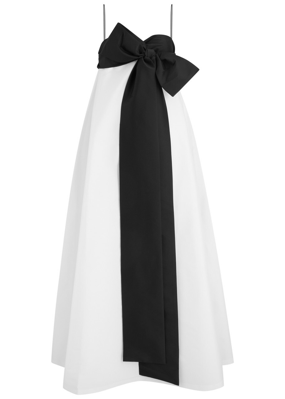 Bernadette Bailey Taffeta Midi Dress Black