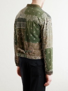 KAPITAL - Reversible Bandana-Print Cotton-Flannel Jacket - Green