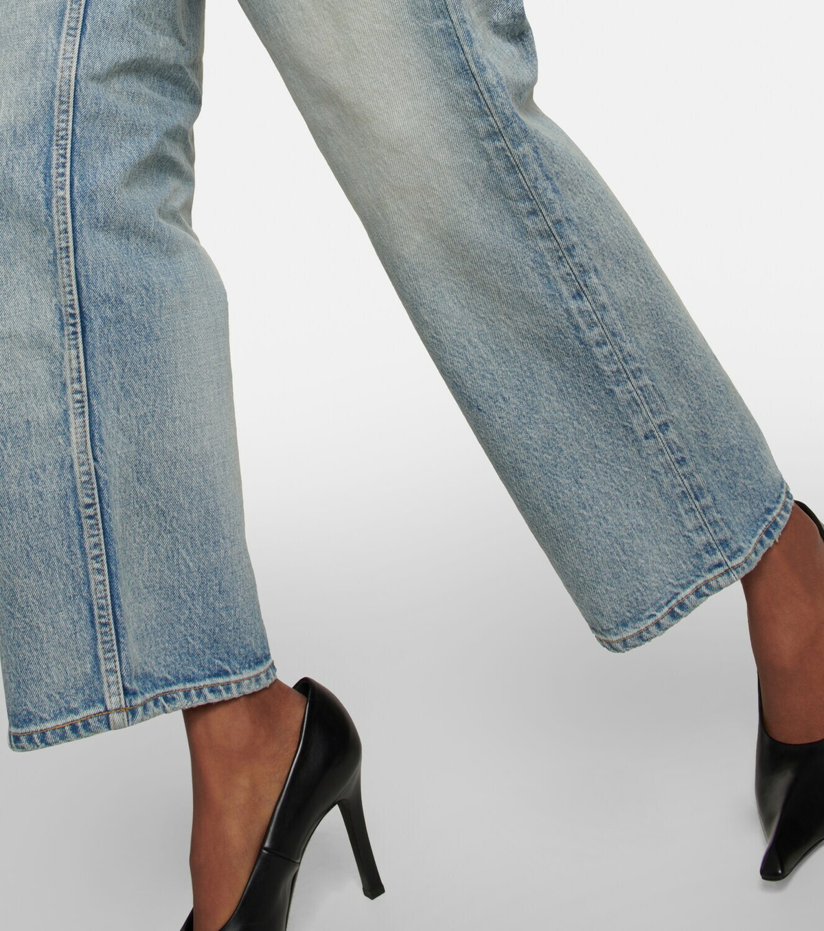 送料関税込【BALENCIAGA】High-rise wide-leg jeans Balenciaga - High-rise wide-leg jeans Balenciaga