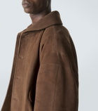 Auralee Suede blouson jacket