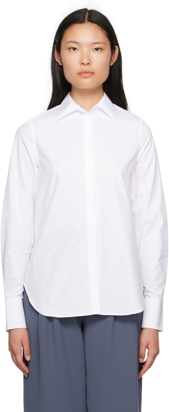 Photo: Mark Kenly Domino Tan Studio White Bertine Shirt