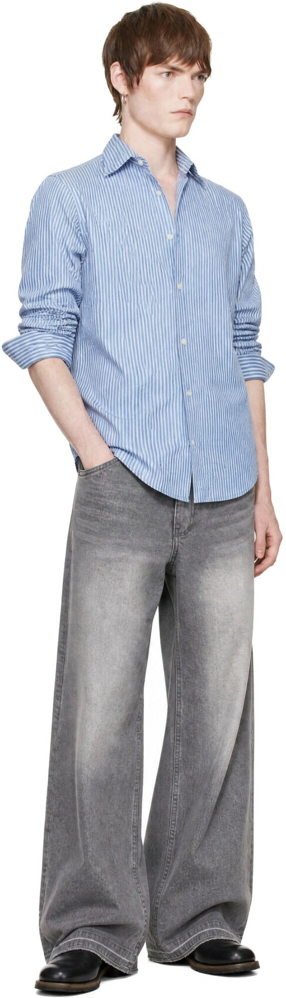 Carter Young Blue Business Shirt