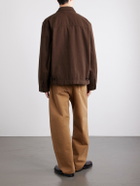 LEMAIRE - Cotton-Twill Jacket - Brown