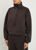 Citizens OF Humanity Mirelle Cotton Sweatshirt Dark Brown