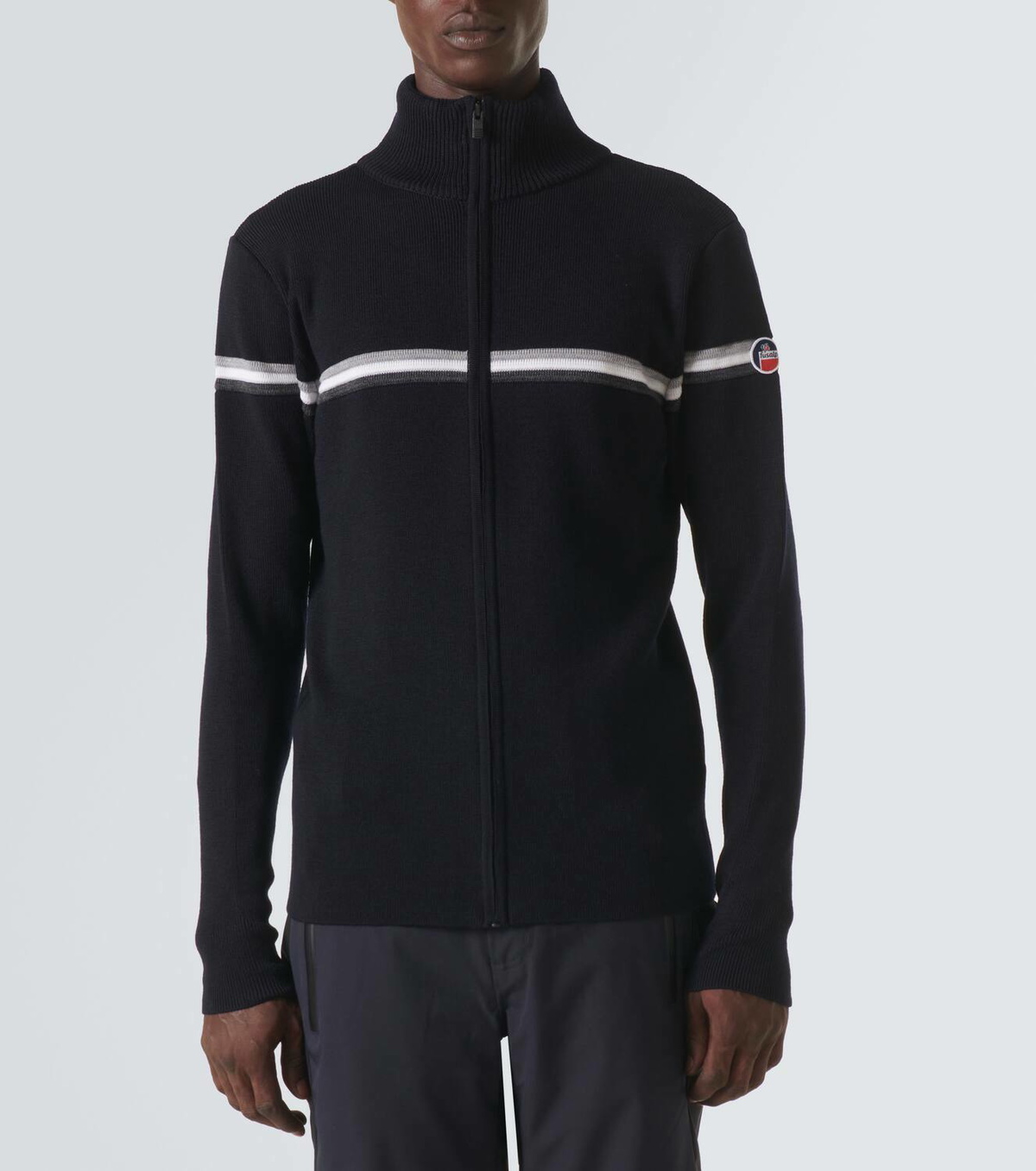 Fusalp Wengen Fiz wool zip-up cardigan