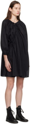 Deiji Studios Black 'The Arc' Minidress