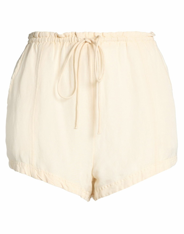 Photo: Free People Womens Shorts & Bermuda Shorts in Beige