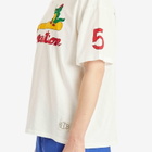BODE Men's Reptile Rec T-Shirt in Cream