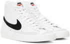 Nike White & Black Blazer Mid '77 Vintage Sneakers