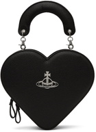 Vivienne Westwood Black Josephine Heart Bag