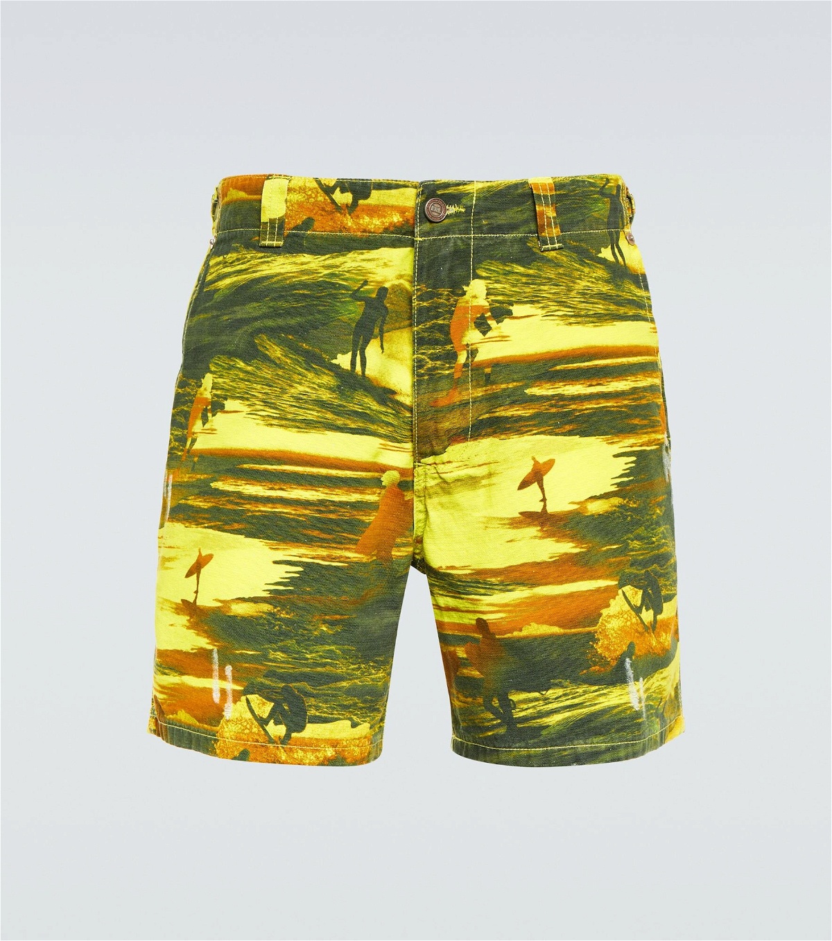 ERL - Printed cotton shorts ERL