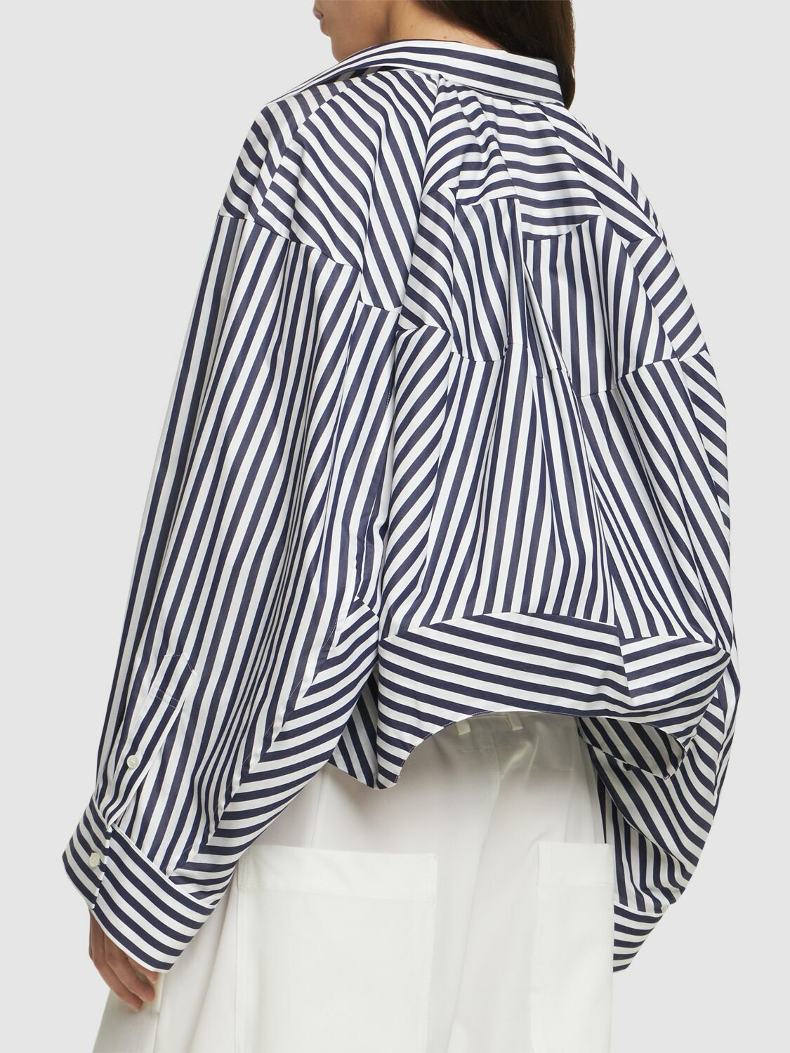 SACAI Poplin Shirt W/cocoon Sleeves