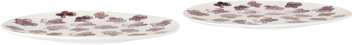 Marni White & Purple Serax Edition Breakfast Plate Set
