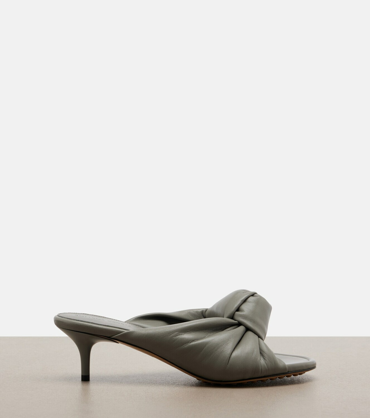 Bottega Veneta Cherry Knot leather mules