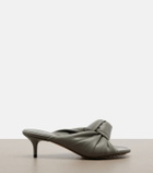 Bottega Veneta Cherry Knot leather mules
