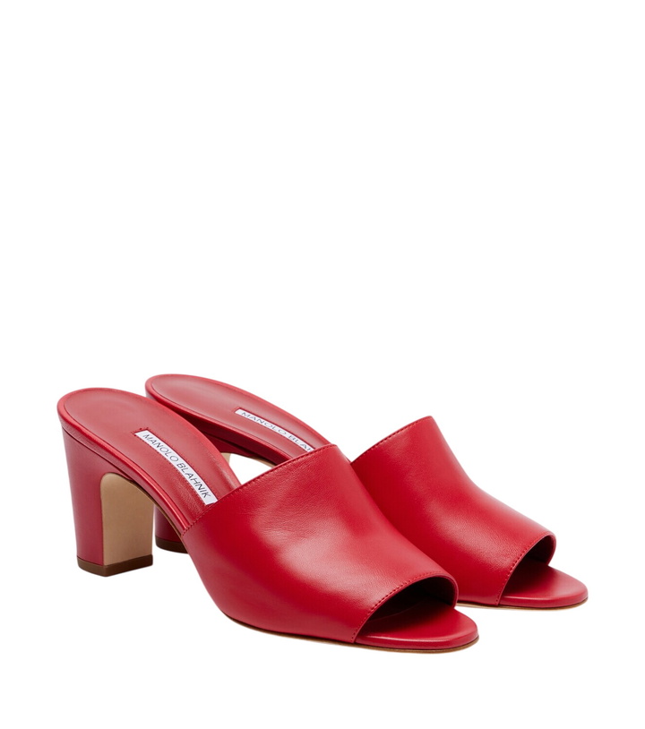Photo: Manolo Blahnik Rapalla leather mules